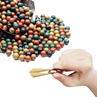 GEGEQUNAERYA Bolas Tirachinas Municion Slingshot Tirachina Hard Clay Ball Slingshot Ball Granos Píldora Lodo Seguridad…